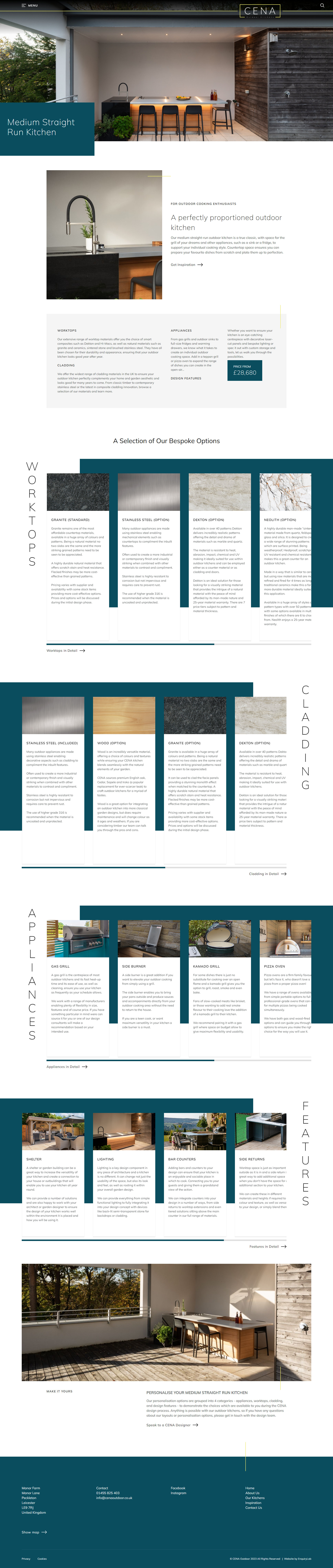 Image of Cena product page template
