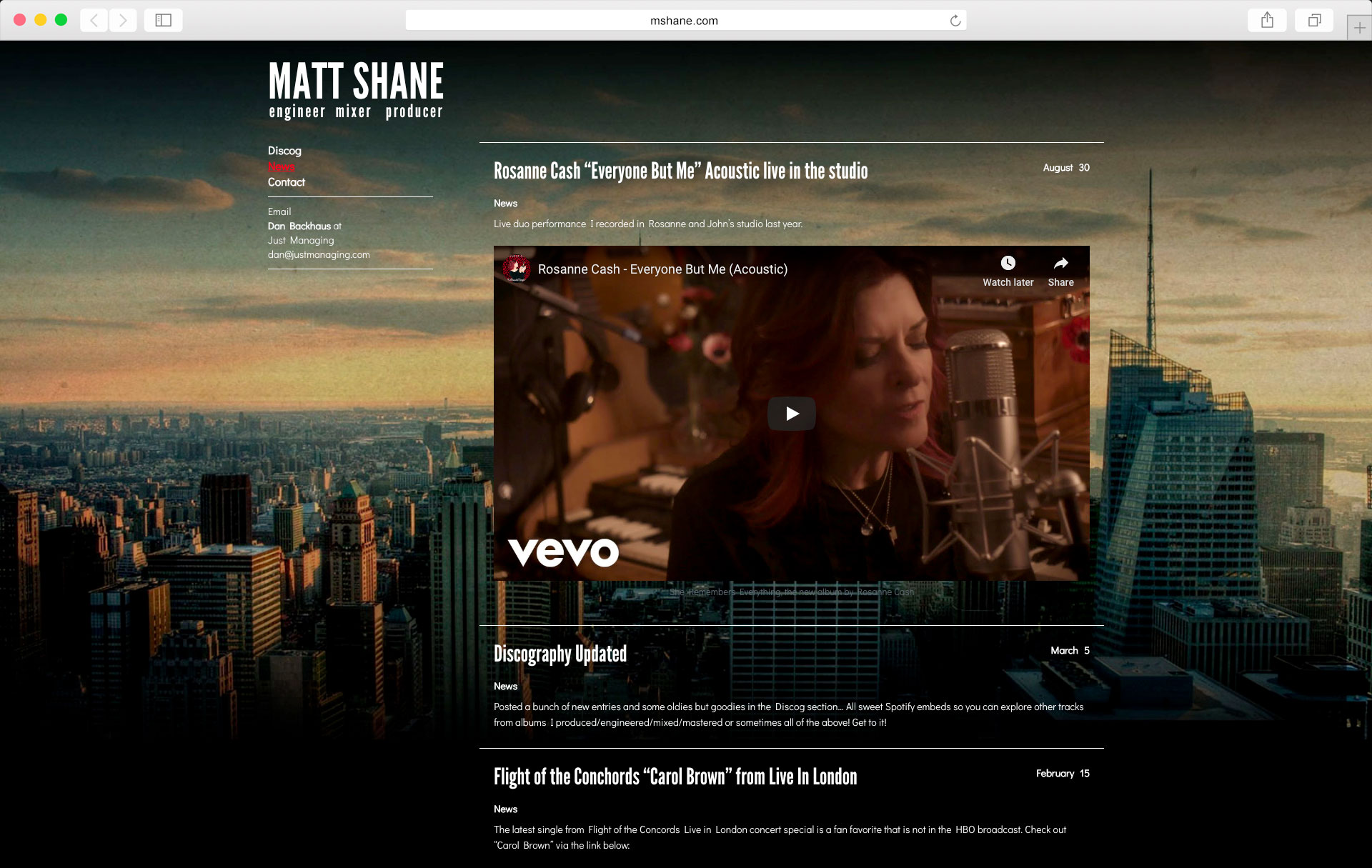 Matt Shane portfolio image