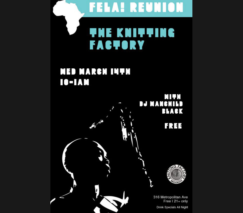 Fela! on broadway portfolio image